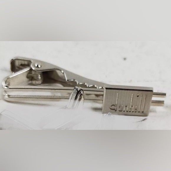 DUNHILL Silver Tie Clip